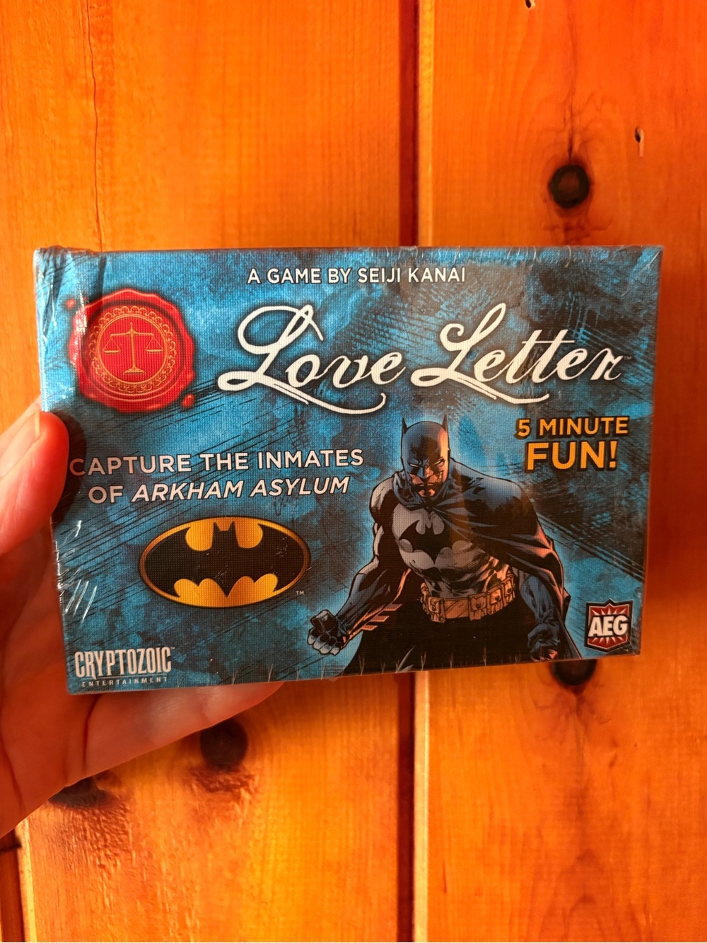 Love Letter Batman Card Game new